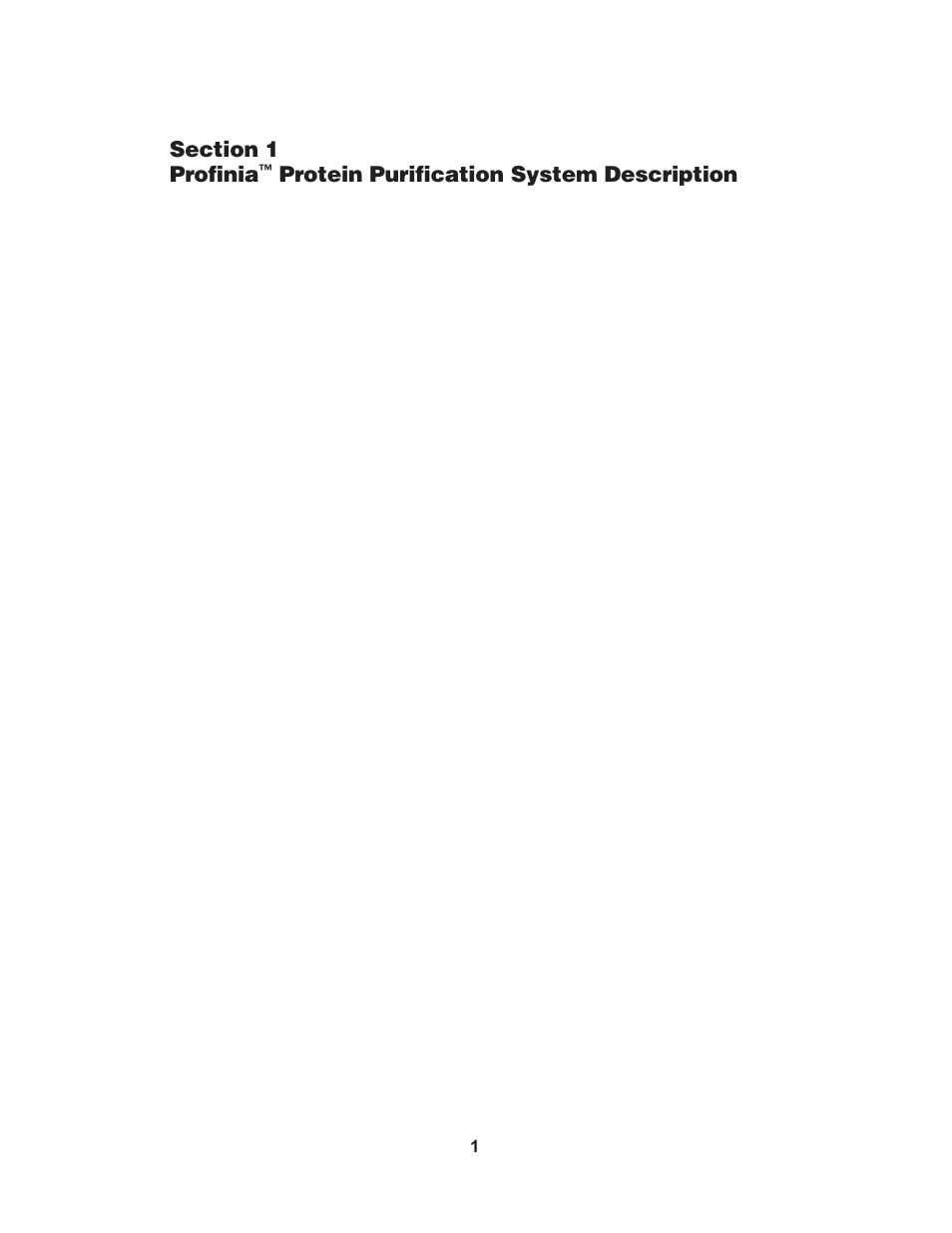 Protein purification system description | Bio-Rad Profinia™ Protein Purification Instrument User Manual | Page 8 / 224