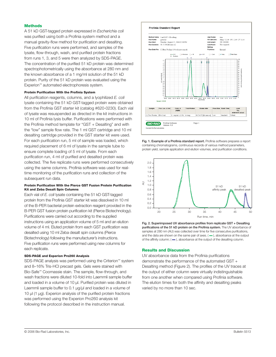 Automated electrophoresis system | Bio-Rad Profinia™ Protein Purification Instrument User Manual | Page 2 / 4