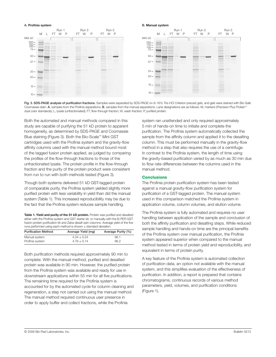 Bio-Rad Profinia™ Protein Purification Instrument User Manual | Page 3 / 4