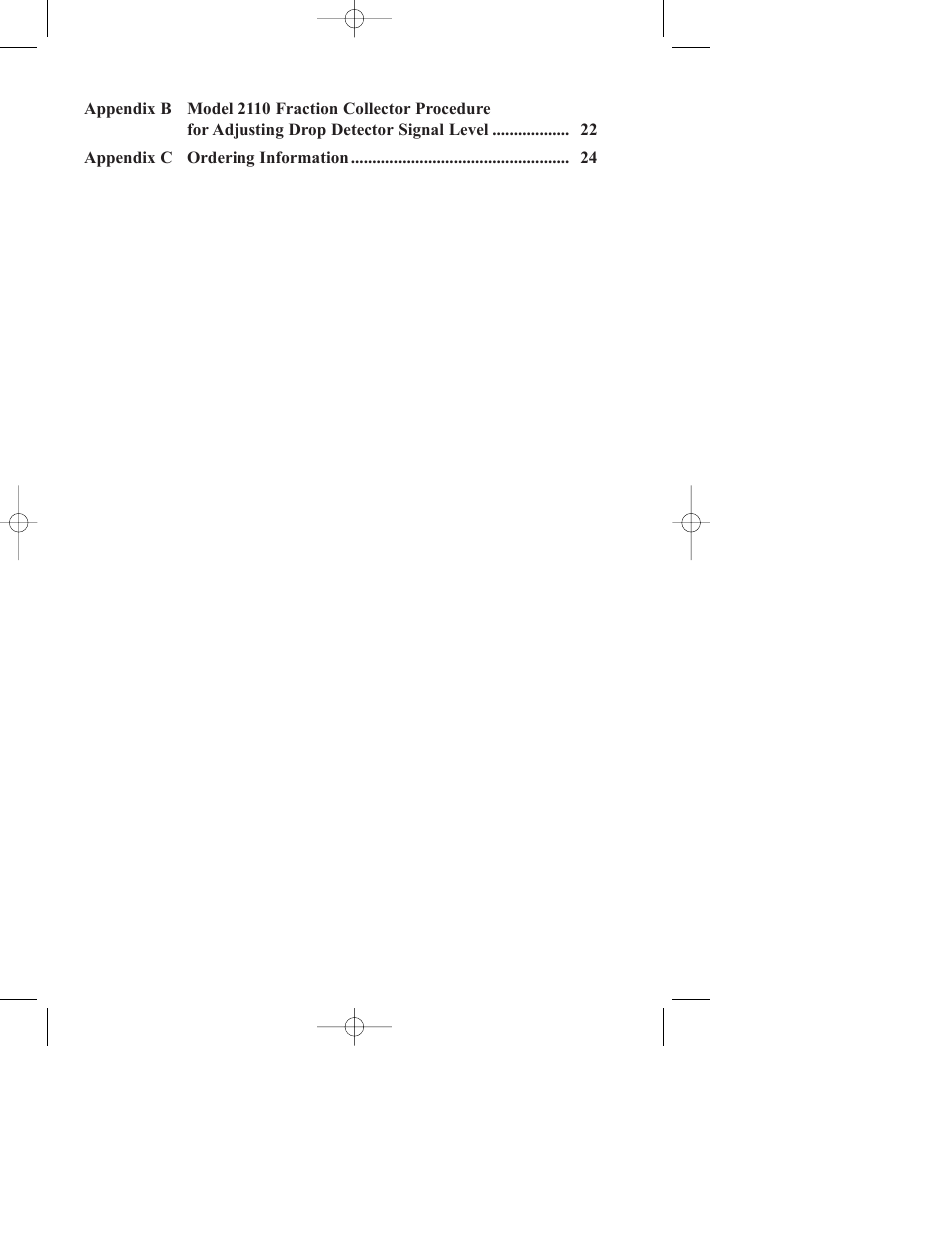 Bio-Rad Model 2110 Fraction Collector User Manual | Page 4 / 29