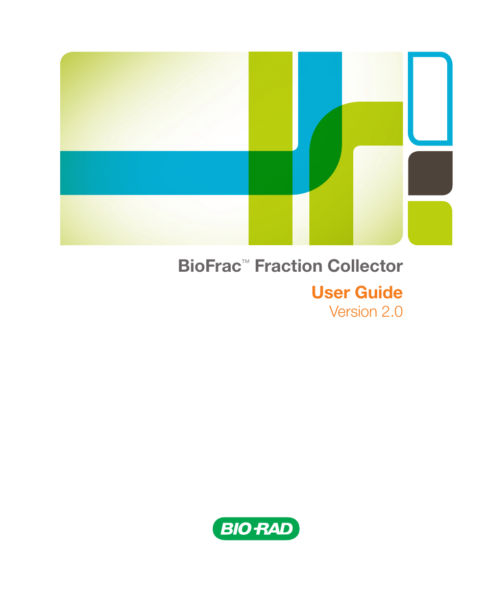 Bio-Rad BioFrac™ Fraction Collector User Manual | 106 pages
