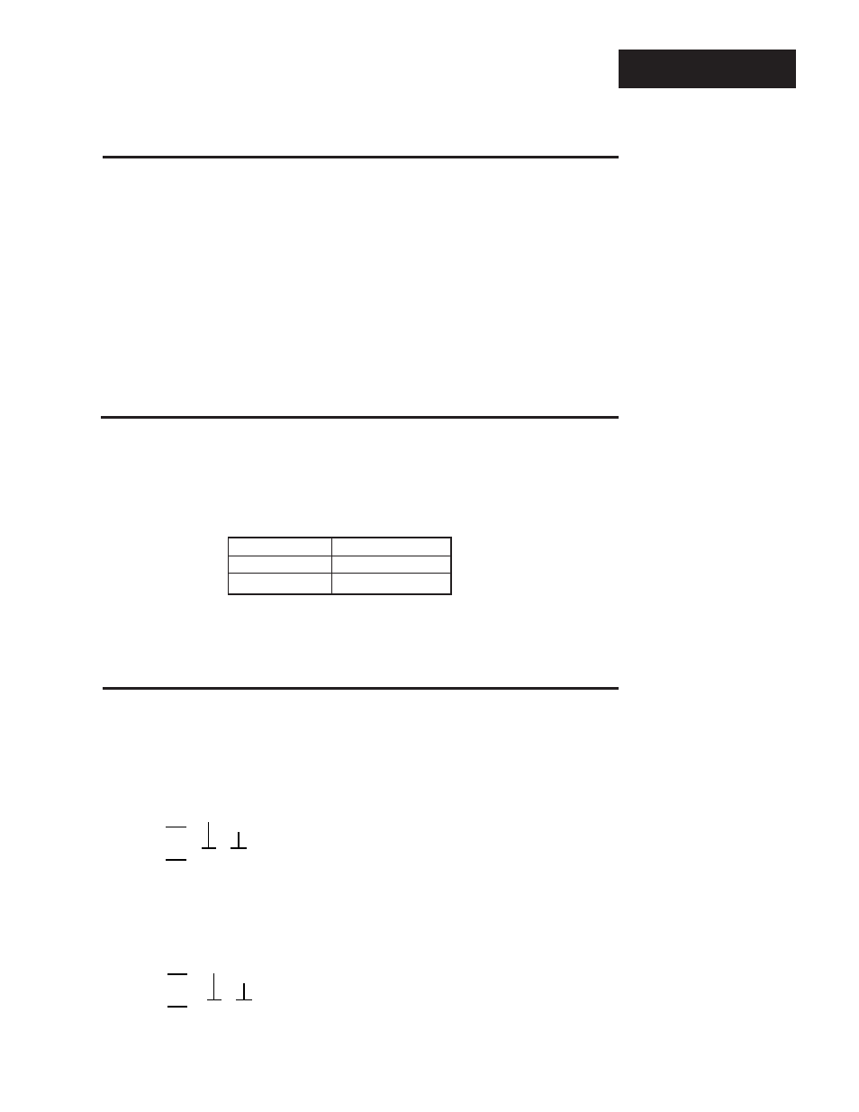 Ansi x3.28, Xon/xoff "?" command example, Address to ascii conversion | Black Box 945 User Manual | Page 15 / 28