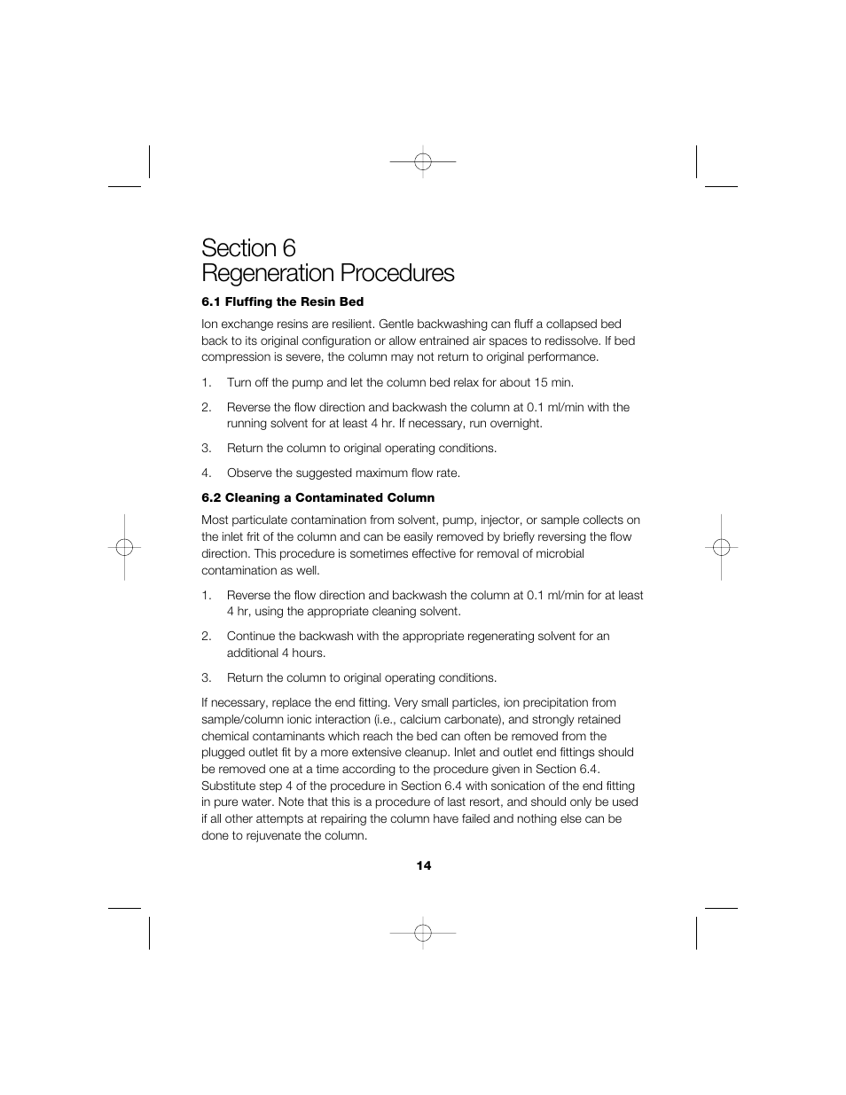 Bio-Rad Aminex Organic Acid and Alcohol Analysis Columns User Manual | Page 16 / 22