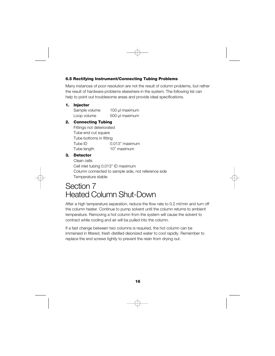 Bio-Rad Aminex Organic Acid and Alcohol Analysis Columns User Manual | Page 18 / 22