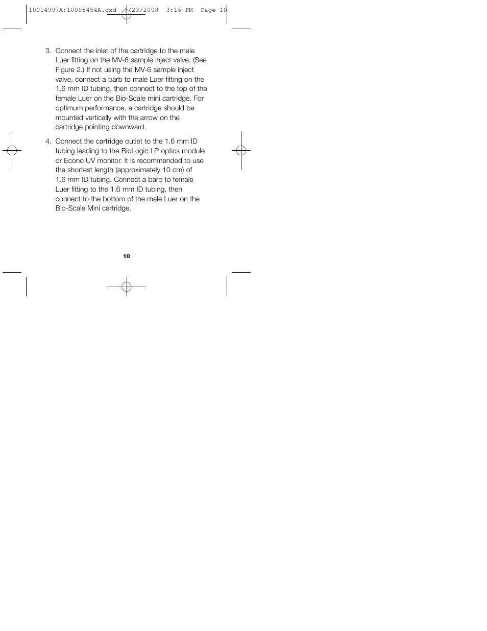 Bio-Rad Bio-Scale™ Mini UNOsphere SUPrA™ Affinity Cartridges User Manual | Page 15 / 32