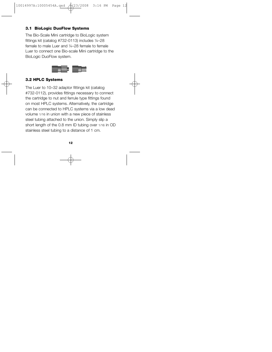 Bio-Rad Bio-Scale™ Mini UNOsphere SUPrA™ Affinity Cartridges User Manual | Page 17 / 32