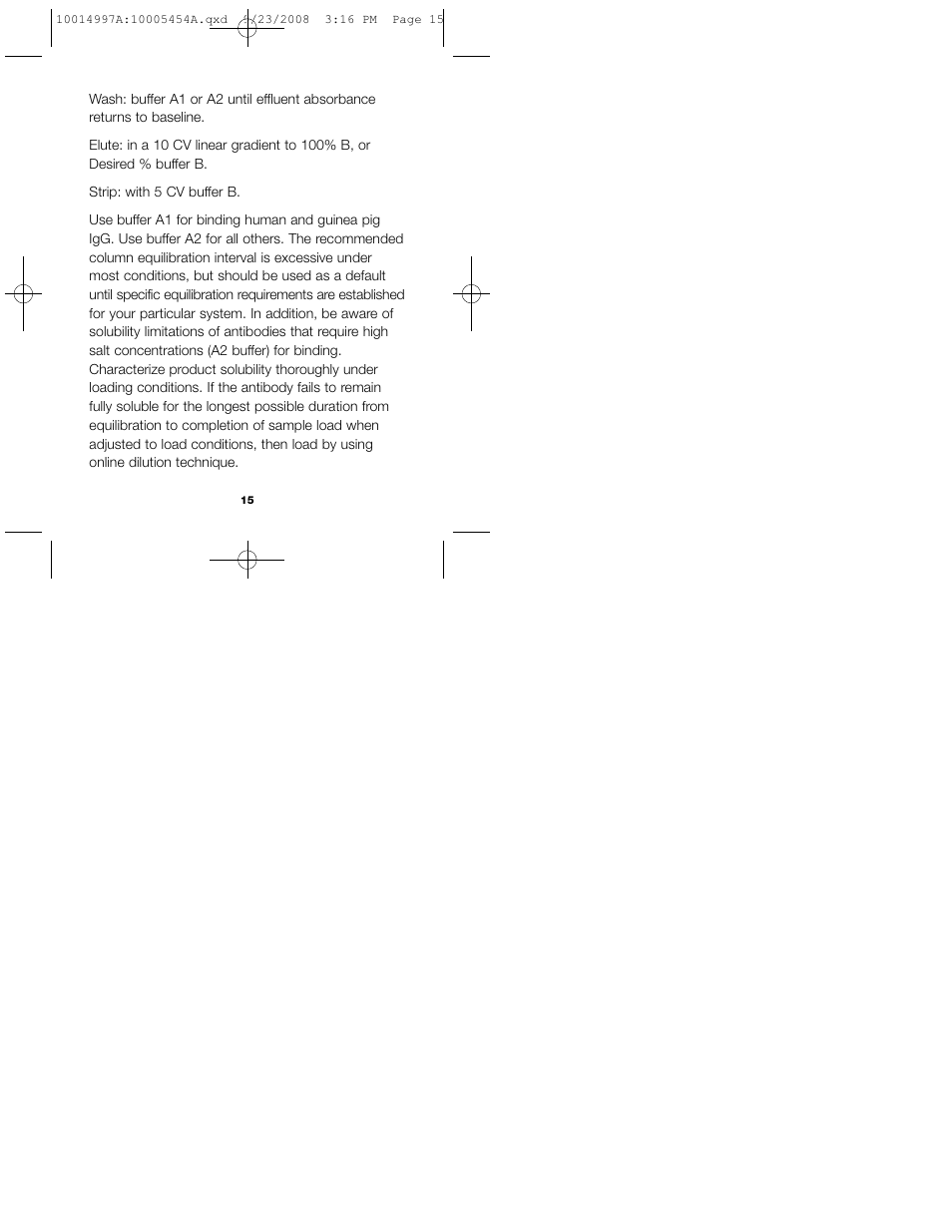 Bio-Rad Bio-Scale™ Mini UNOsphere SUPrA™ Affinity Cartridges User Manual | Page 20 / 32