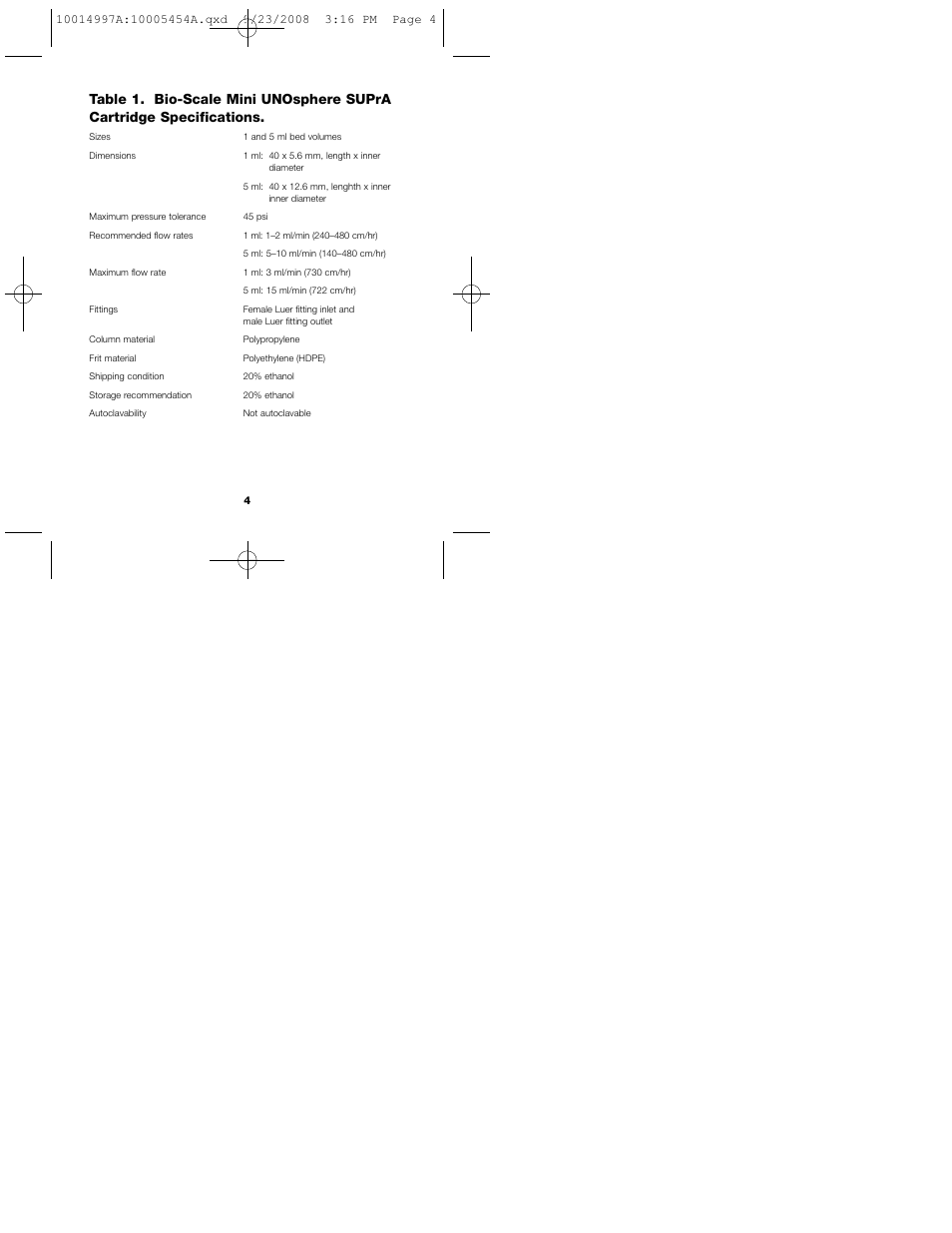Bio-Rad Bio-Scale™ Mini UNOsphere SUPrA™ Affinity Cartridges User Manual | Page 9 / 32