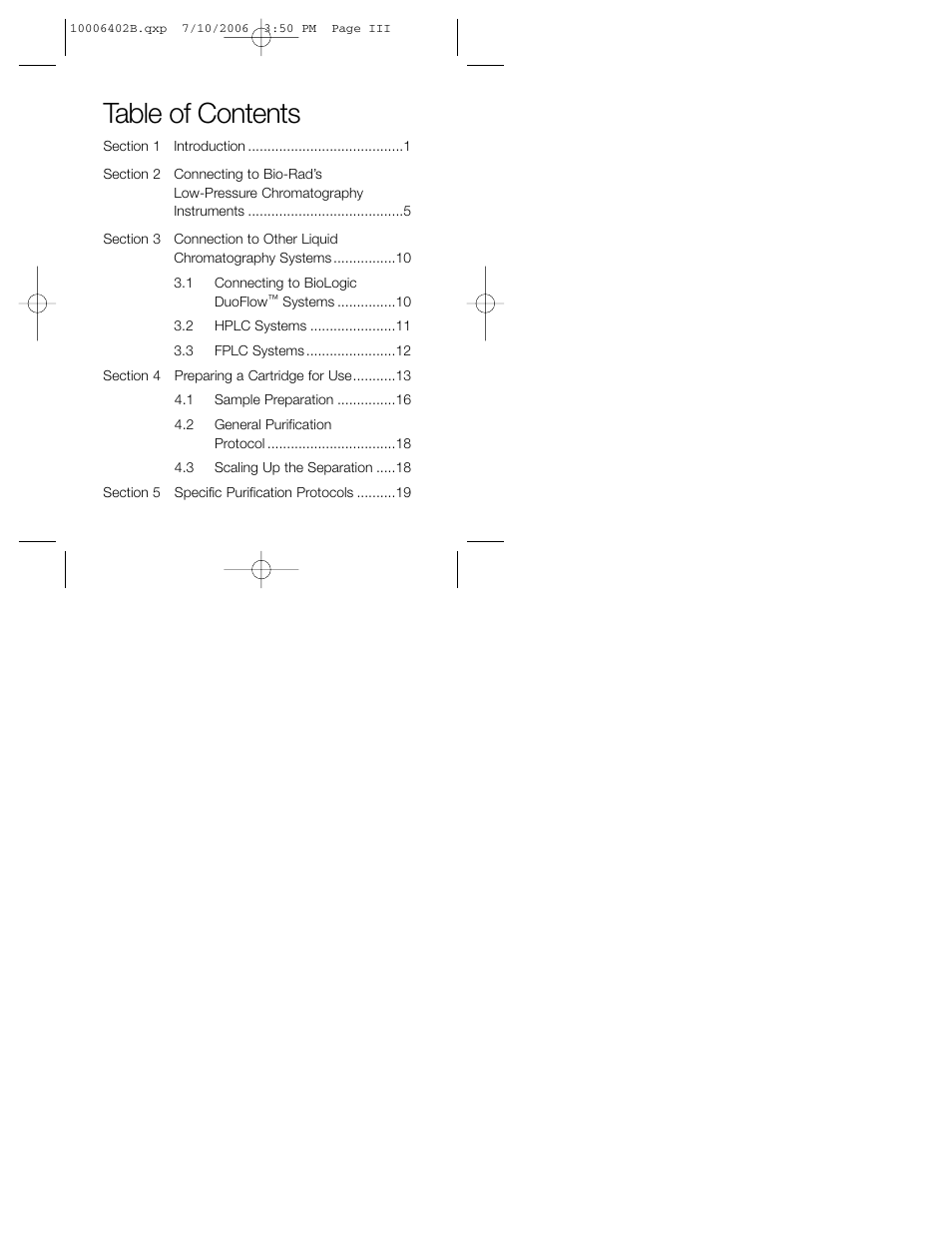 Bio-Rad Bio-Scale™ Mini Affi-Gel® Blue Cartridges User Manual | Page 3 / 36