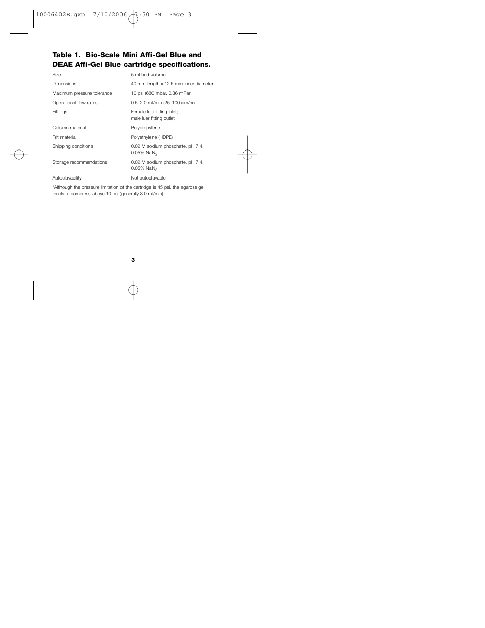 Bio-Rad Bio-Scale™ Mini Affi-Gel® Blue Cartridges User Manual | Page 9 / 36