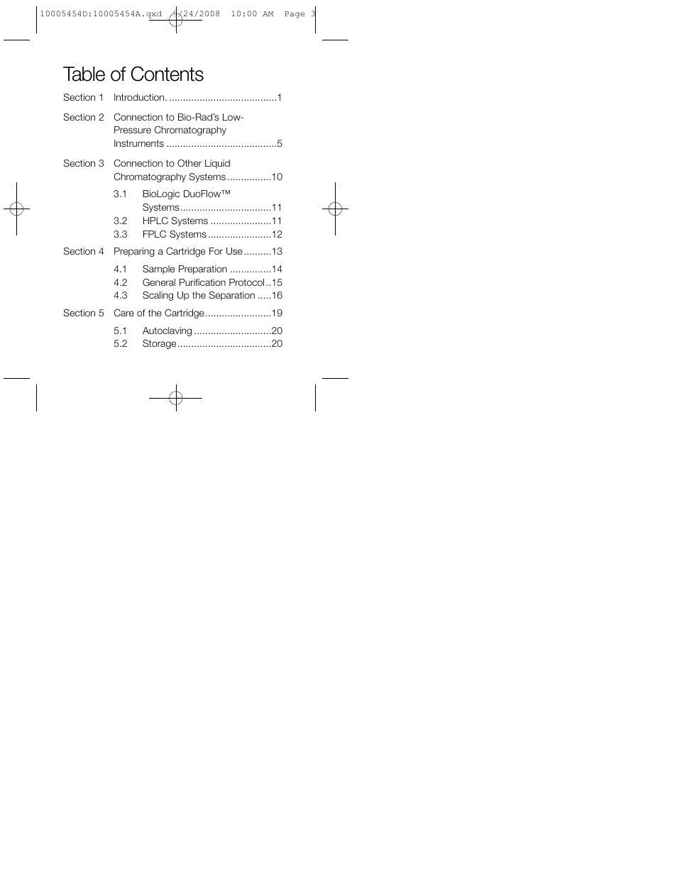 Bio-Rad UNOsphere™ Rapid S Media User Manual | Page 3 / 32