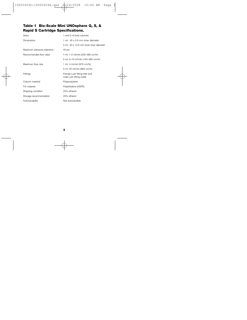 Bio-Rad UNOsphere™ Rapid S Media User Manual | Page 7 / 32