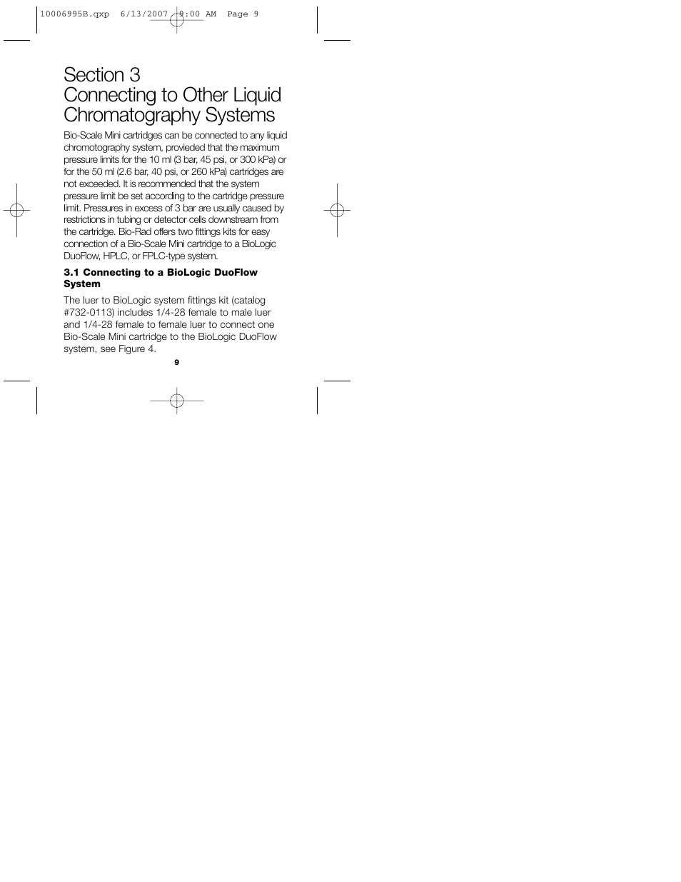 Bio-Rad Bio-Scale™ Mini Bio-Gel® P-6 Desalting Cartridges User Manual | Page 13 / 25