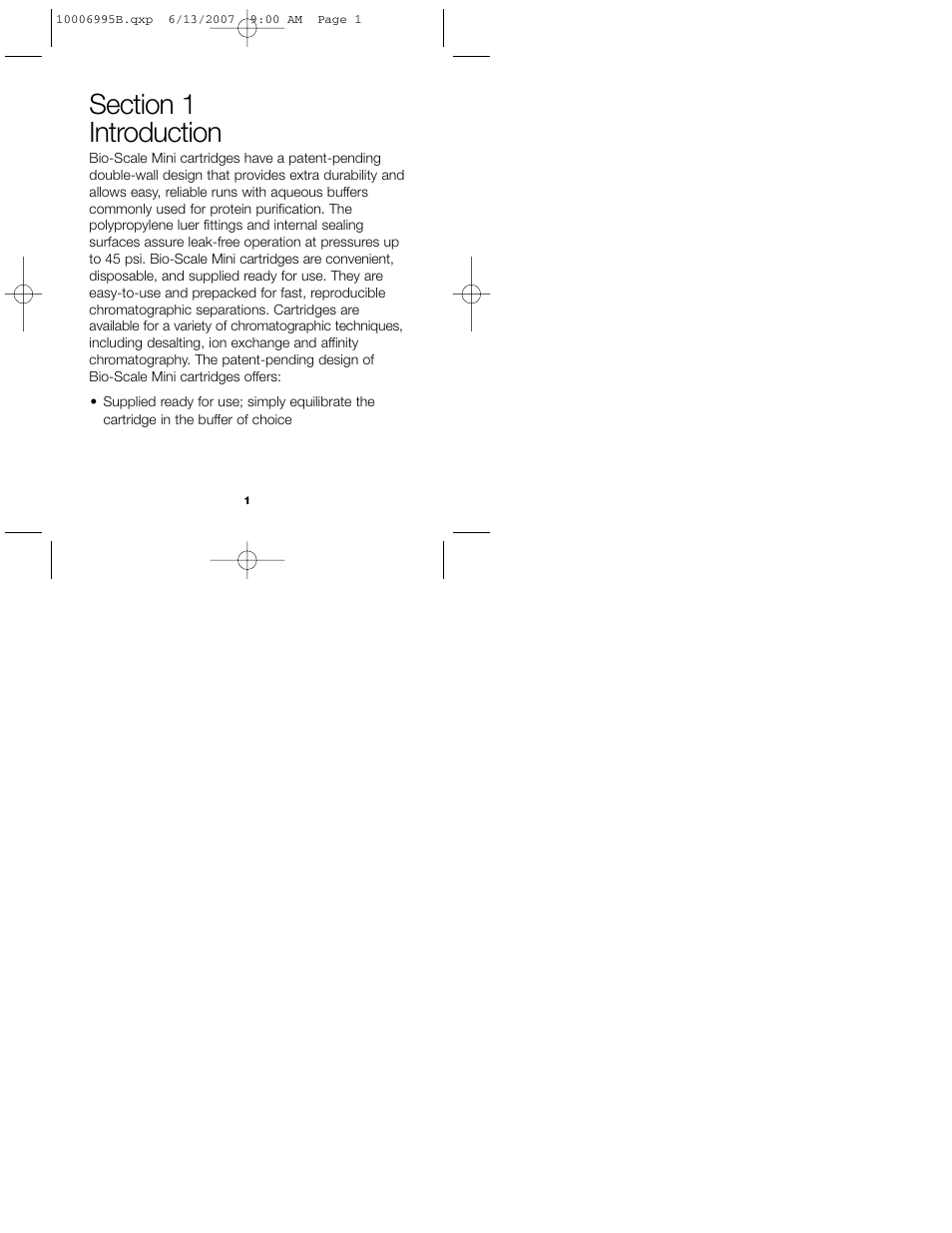 Bio-Rad Bio-Scale™ Mini Bio-Gel® P-6 Desalting Cartridges User Manual | Page 5 / 25