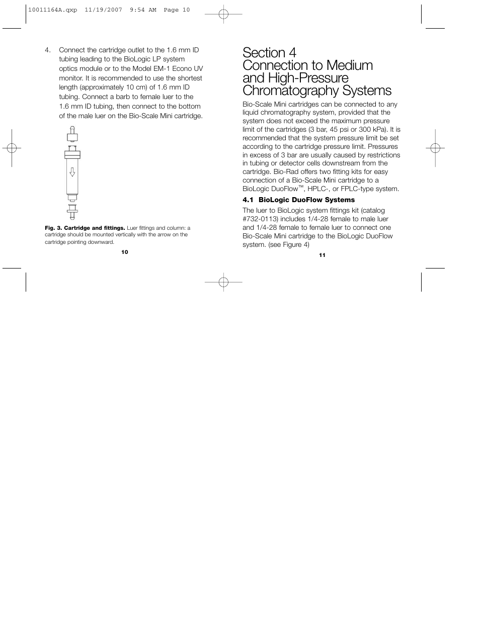 Bio-Rad Profinity eXact™ Purification and Tag Cleavage Consumables User Manual | Page 8 / 18