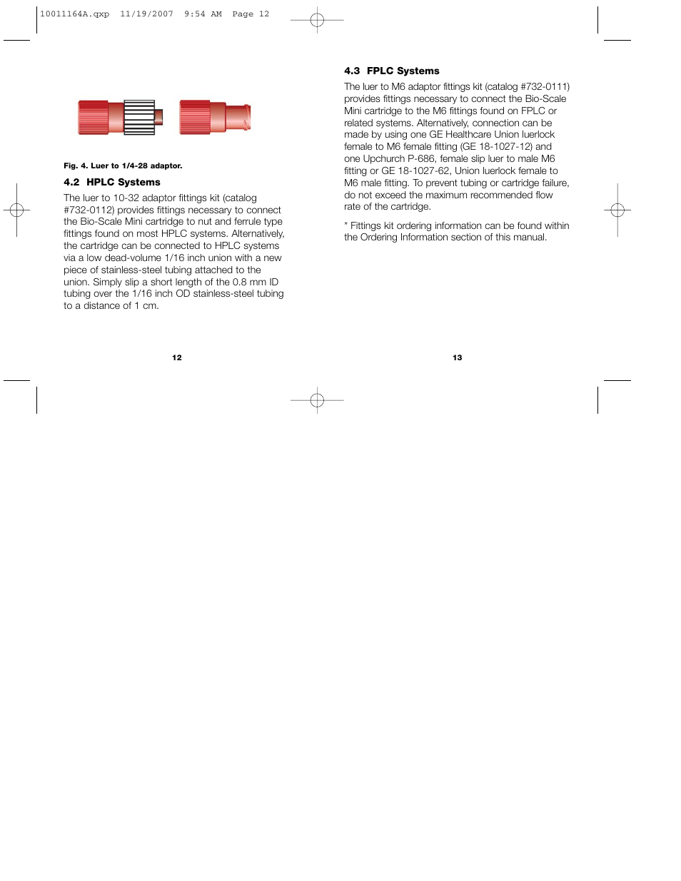 Bio-Rad Profinity eXact™ Purification and Tag Cleavage Consumables User Manual | Page 9 / 18