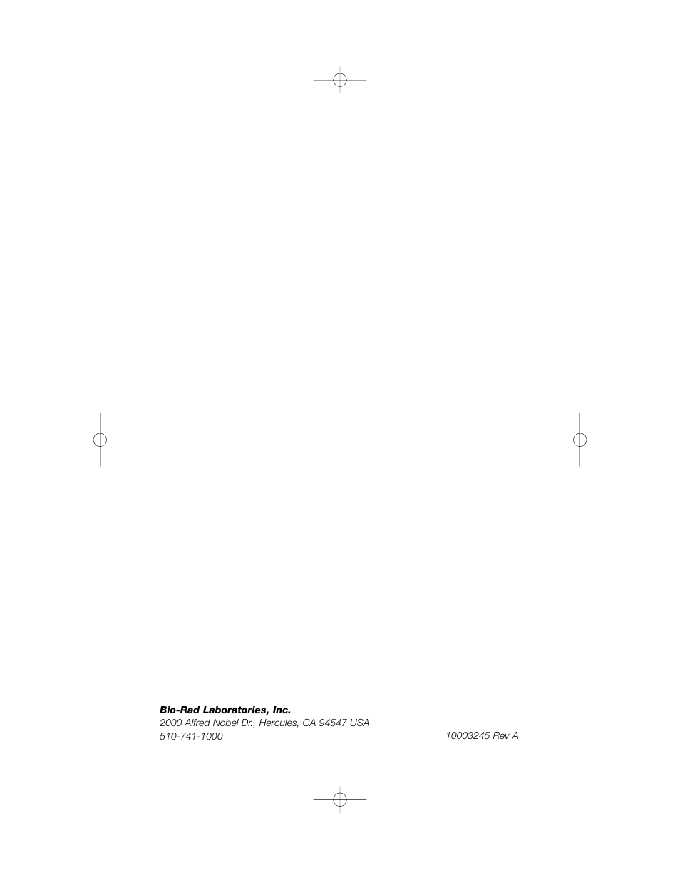 Bio-Rad Profinity Epoxide Resin User Manual | Page 12 / 12