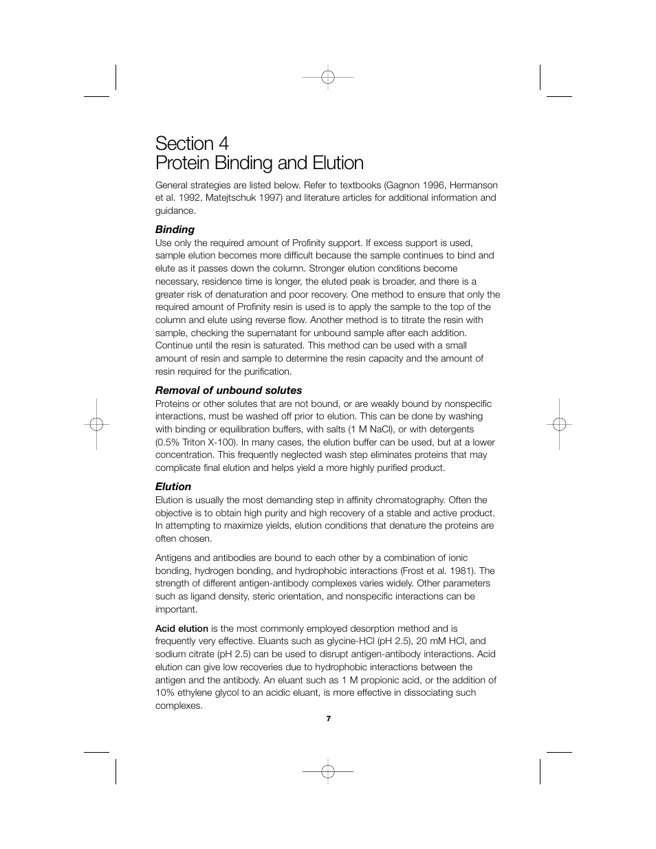 Bio-Rad Profinity Epoxide Resin User Manual | Page 9 / 12