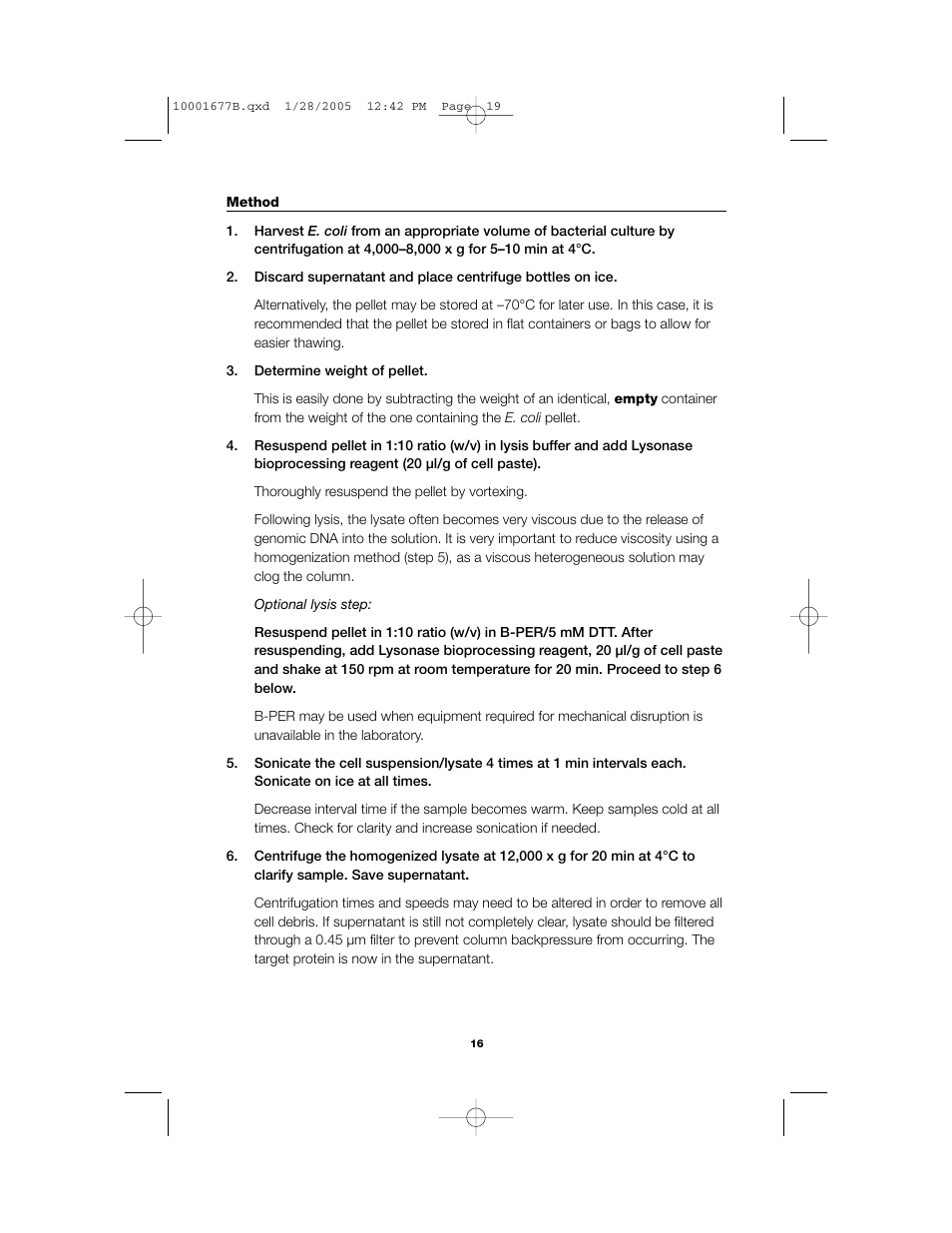 Bio-Rad Profinity IMAC Resins User Manual | Page 20 / 52
