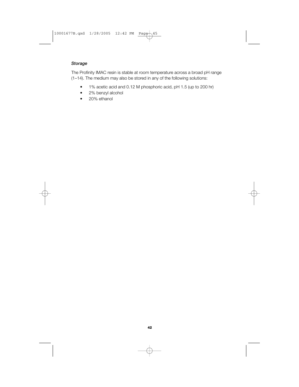 Bio-Rad Profinity IMAC Resins User Manual | Page 46 / 52