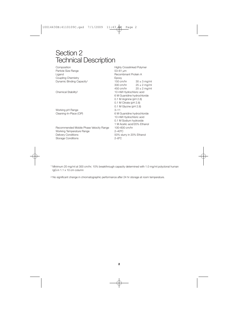 Bio-Rad Bio-Scale™ Mini UNOsphere SUPrA™ Affinity Cartridges User Manual | Page 6 / 16