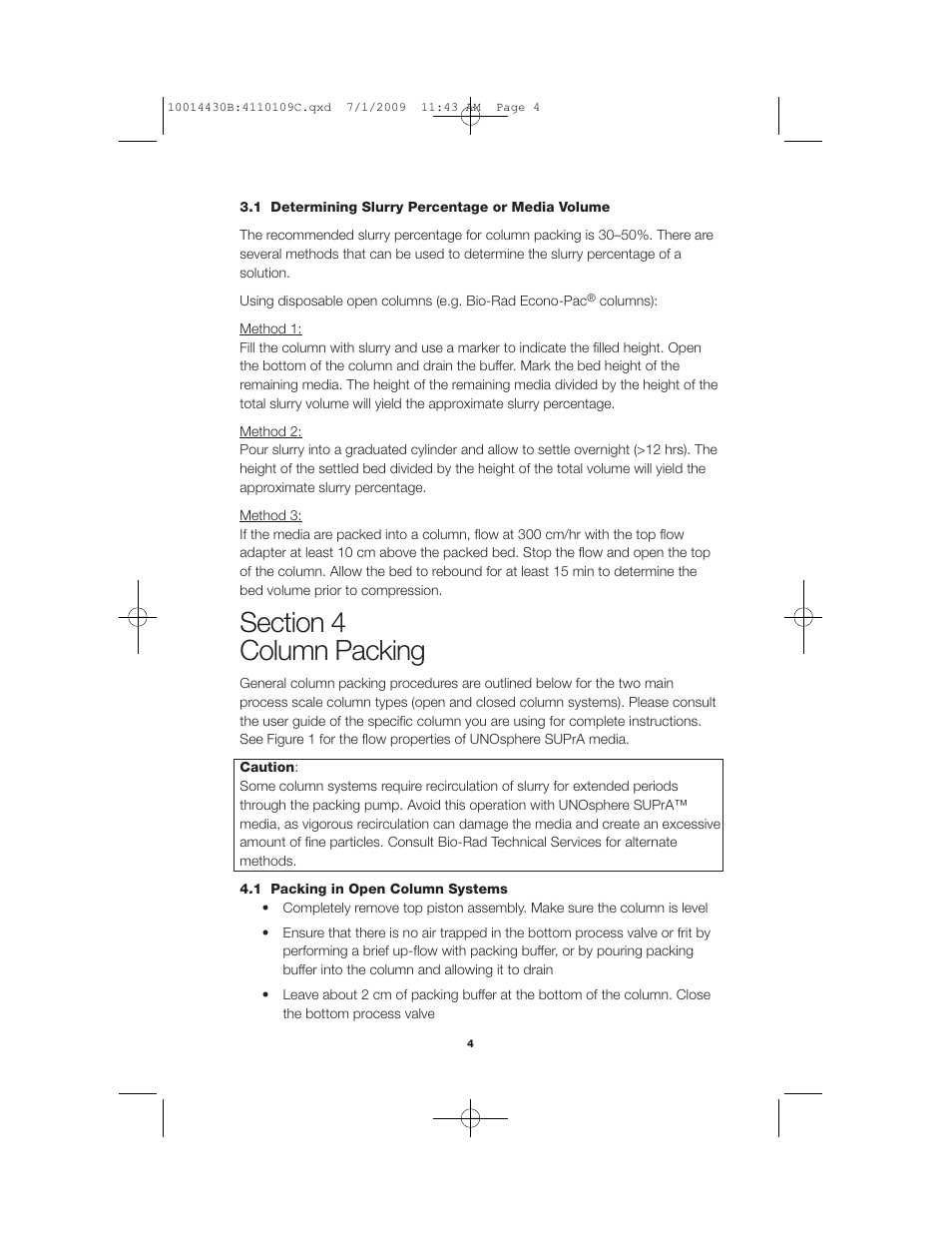 Bio-Rad Bio-Scale™ Mini UNOsphere SUPrA™ Affinity Cartridges User Manual | Page 8 / 16