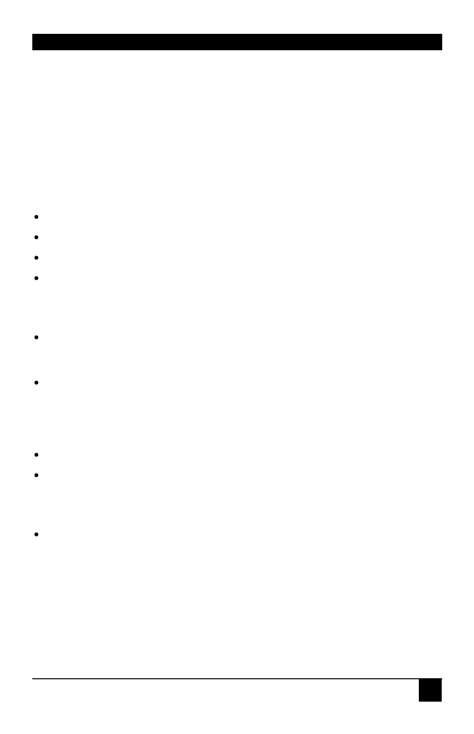 Installation, Package contents, Installation 15 | 1 package contents | Black Box ACS4201A User Manual | Page 15 / 38