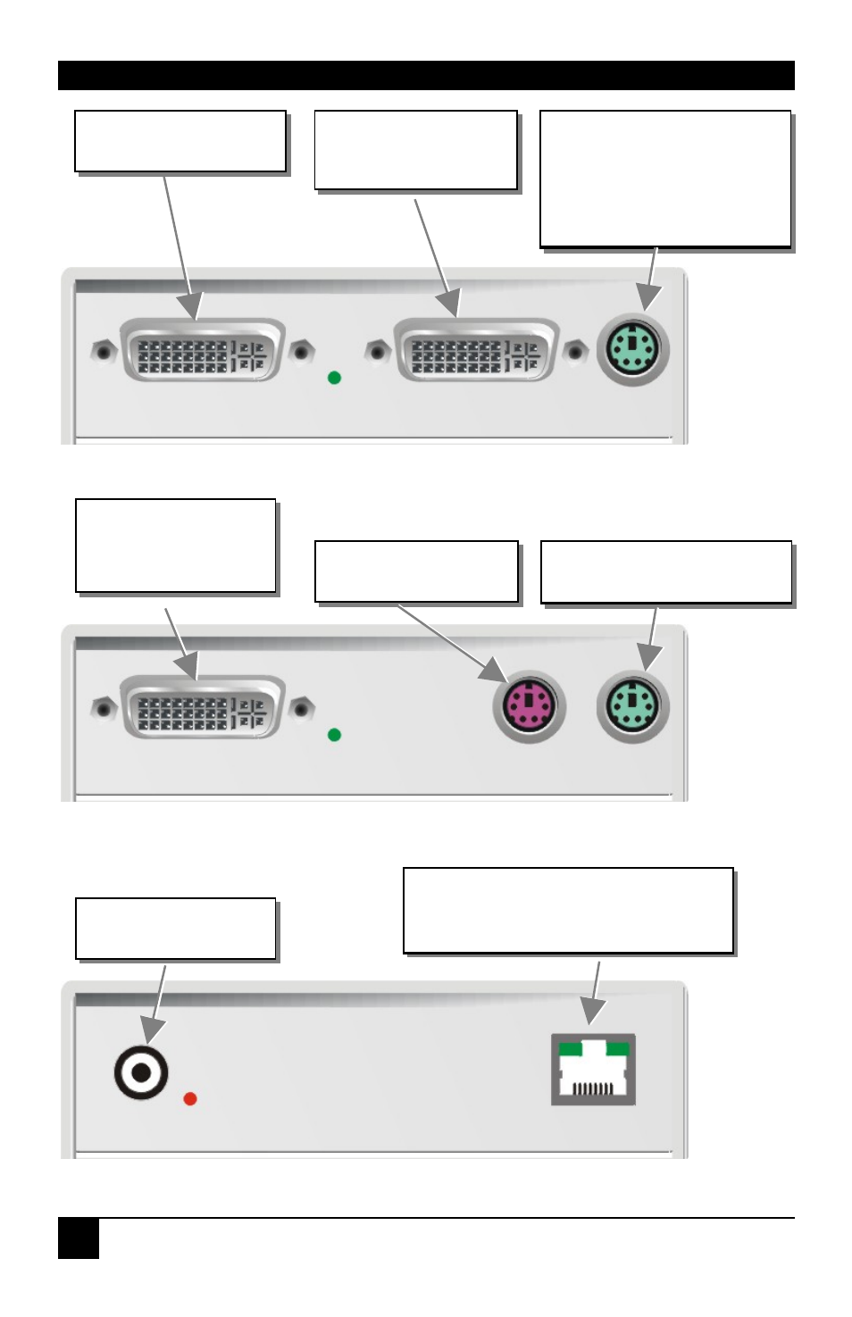 Dvi-d cat x kvm-extender | Black Box ACS4201A User Manual | Page 18 / 38