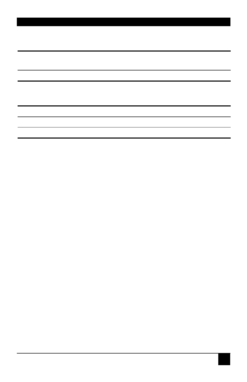 Size and shipping weight, Environmental, Appendix d: specifications | Black Box ACS4201A User Manual | Page 33 / 38