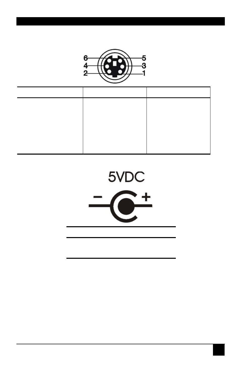 Appendix e: connectors | Black Box ACS4201A User Manual | Page 37 / 38