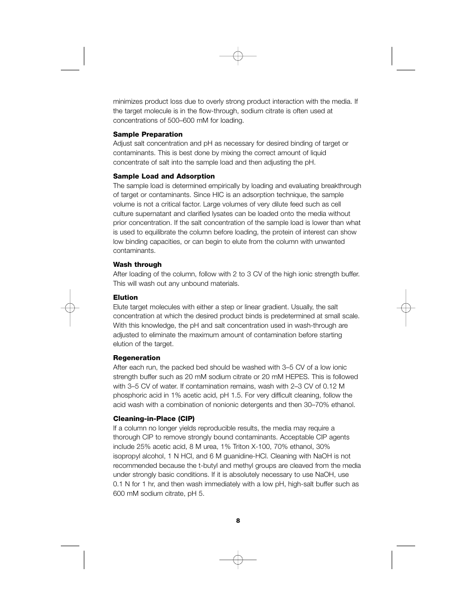 Bio-Rad Media Sampler Pack User Manual | Page 10 / 13