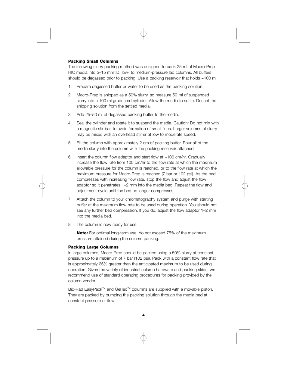 Bio-Rad Media Sampler Pack User Manual | Page 6 / 13