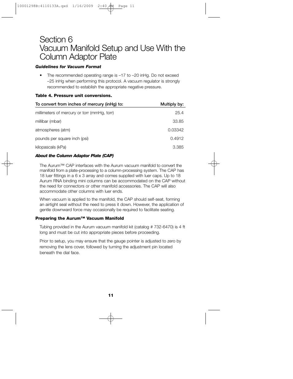 Bio-Rad Aurum™ Total RNA Fatty and Fibrous Tissue Kit User Manual | Page 15 / 40