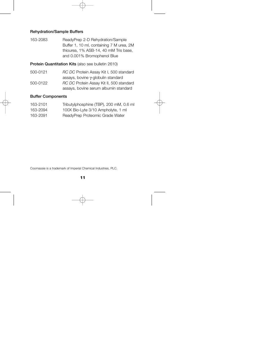 Bio-Rad ReadyPrep Protein Extraction Kit (Total Protein) User Manual | Page 13 / 14