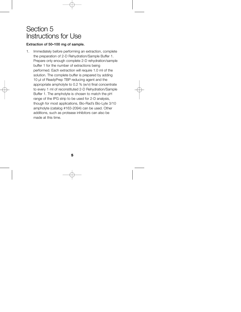 Bio-Rad ReadyPrep Protein Extraction Kit (Total Protein) User Manual | Page 7 / 14