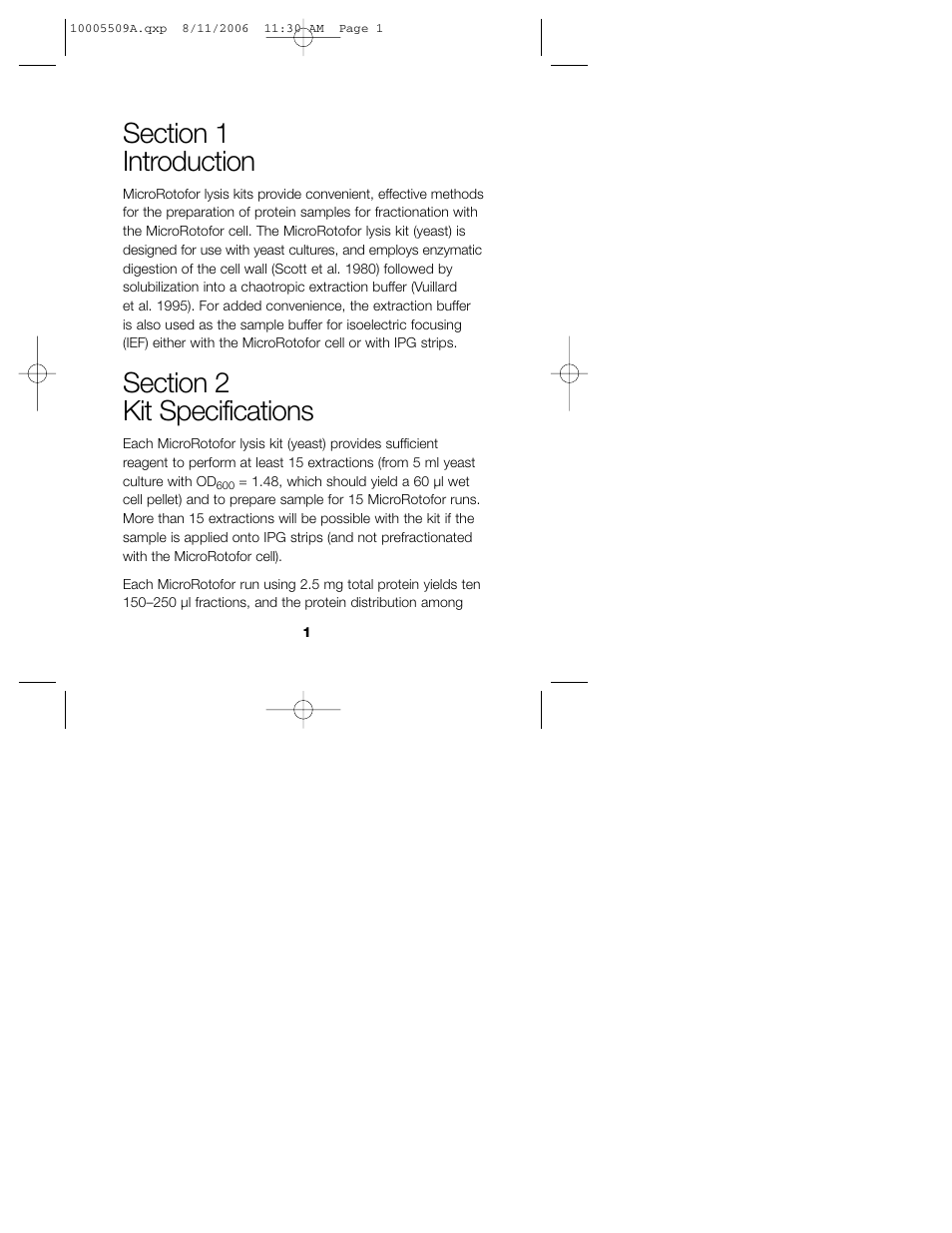 Bio-Rad MicroRotofor™ Cell Lysis Kits User Manual | Page 3 / 16