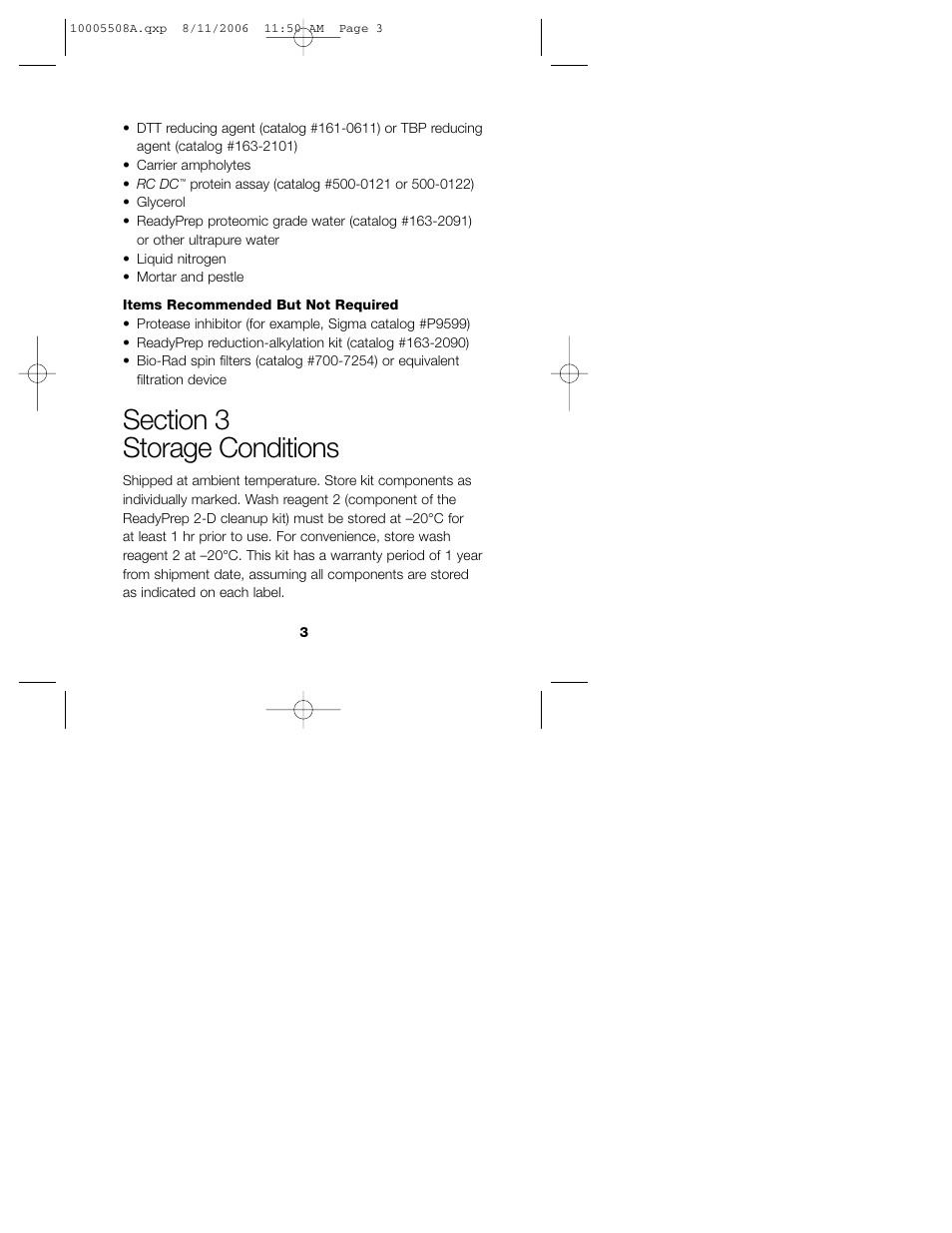 Bio-Rad MicroRotofor™ Cell Lysis Kits User Manual | Page 5 / 15