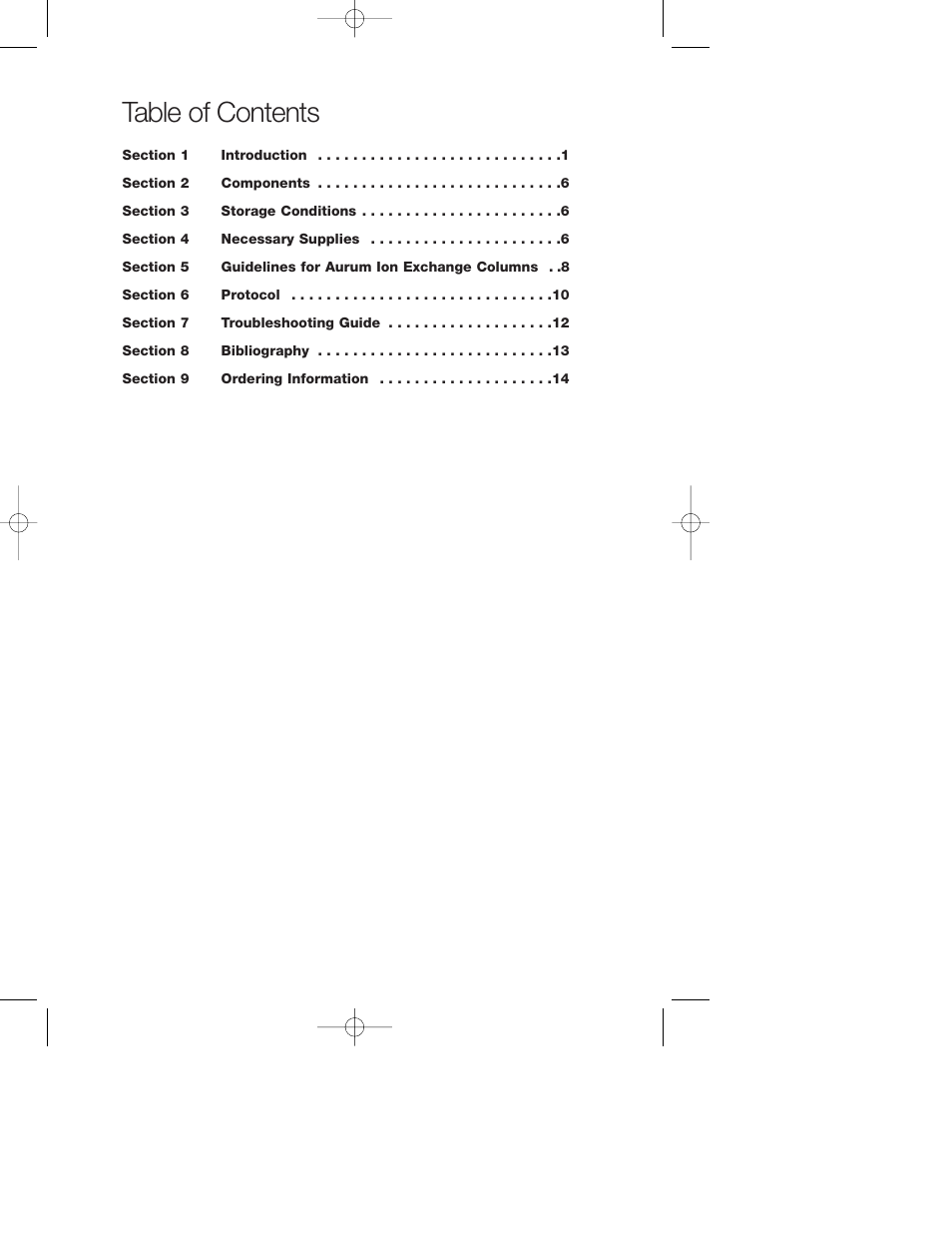 Bio-Rad Aurum Ion Exchange Mini Kits User Manual | Page 2 / 17