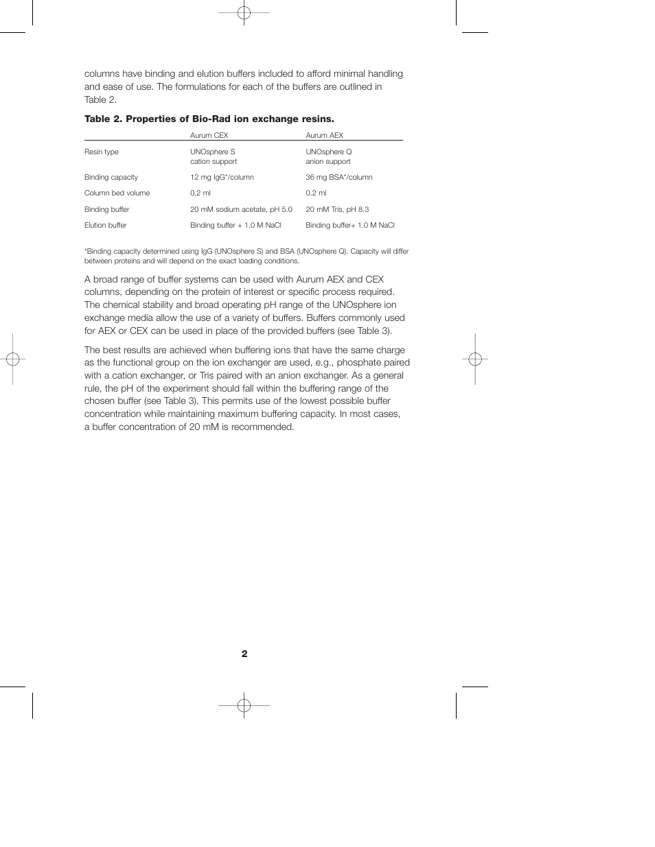 Bio-Rad Aurum Ion Exchange Mini Kits User Manual | Page 4 / 17