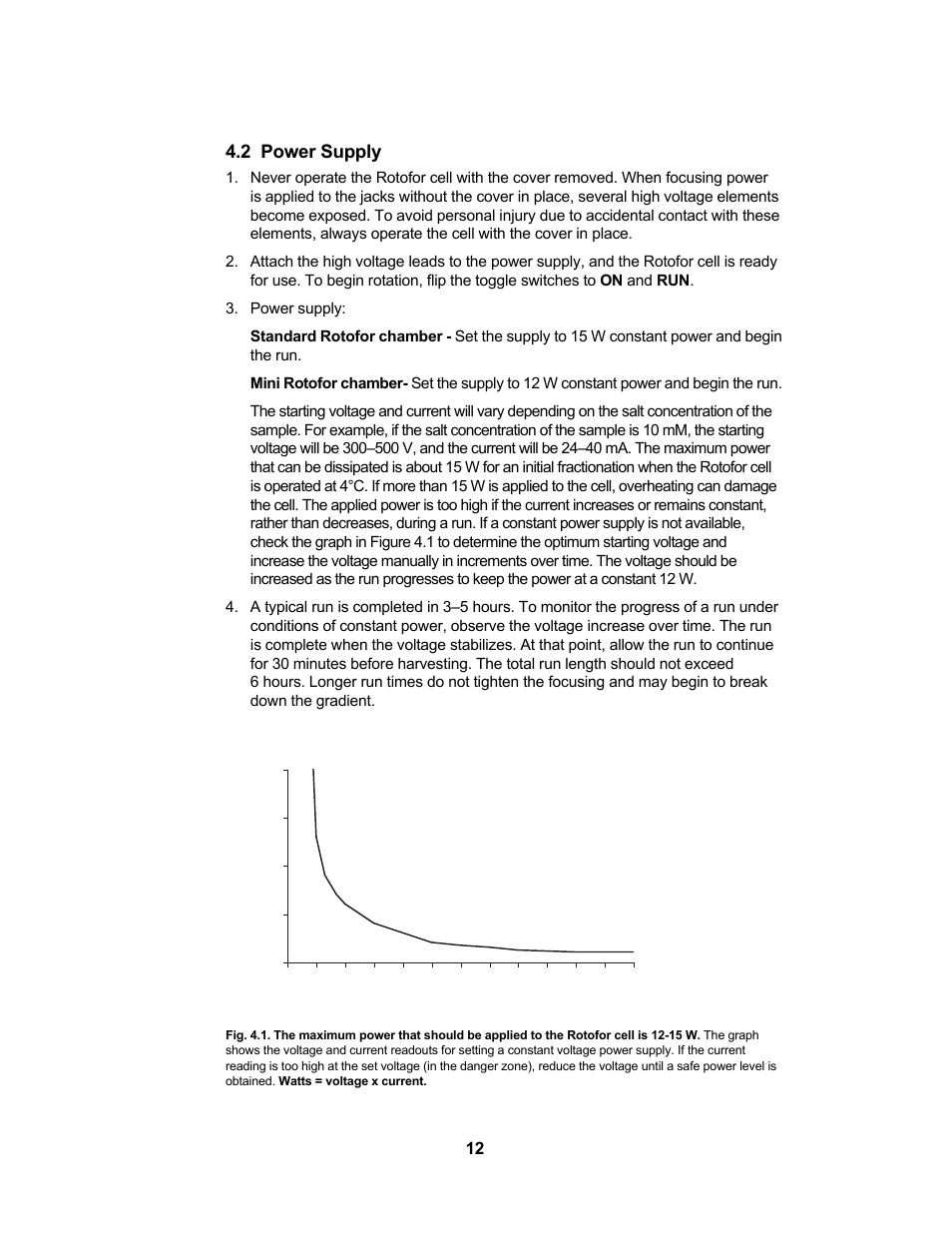 2 power supply | Bio-Rad Rotofor® and Mini Rotofor Cells User Manual | Page 16 / 52