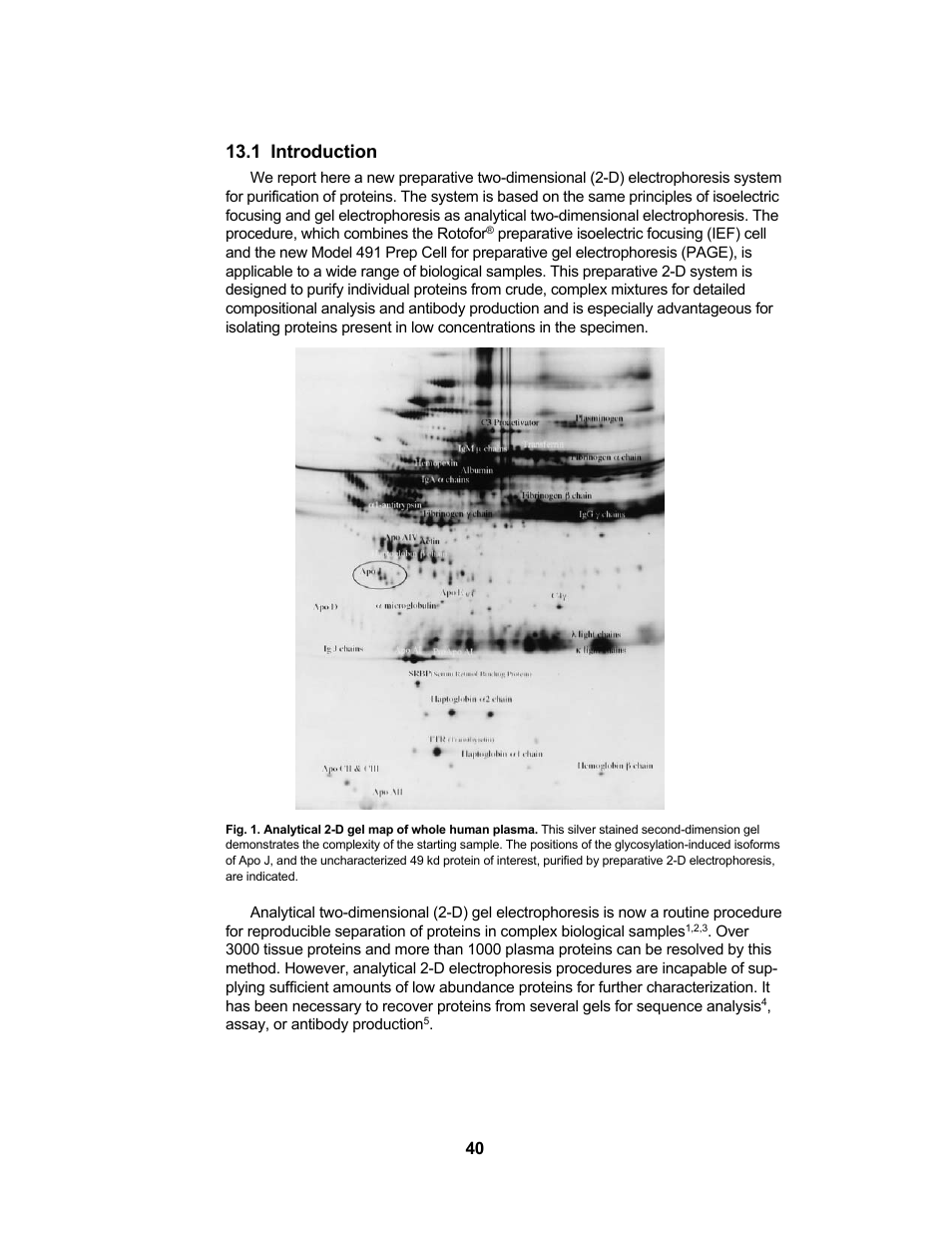 1 introduction | Bio-Rad Rotofor® and Mini Rotofor Cells User Manual | Page 44 / 52