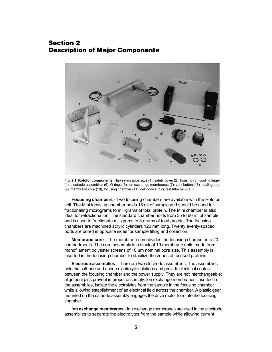 Bio-Rad Rotofor® and Mini Rotofor Cells User Manual | Page 9 / 52