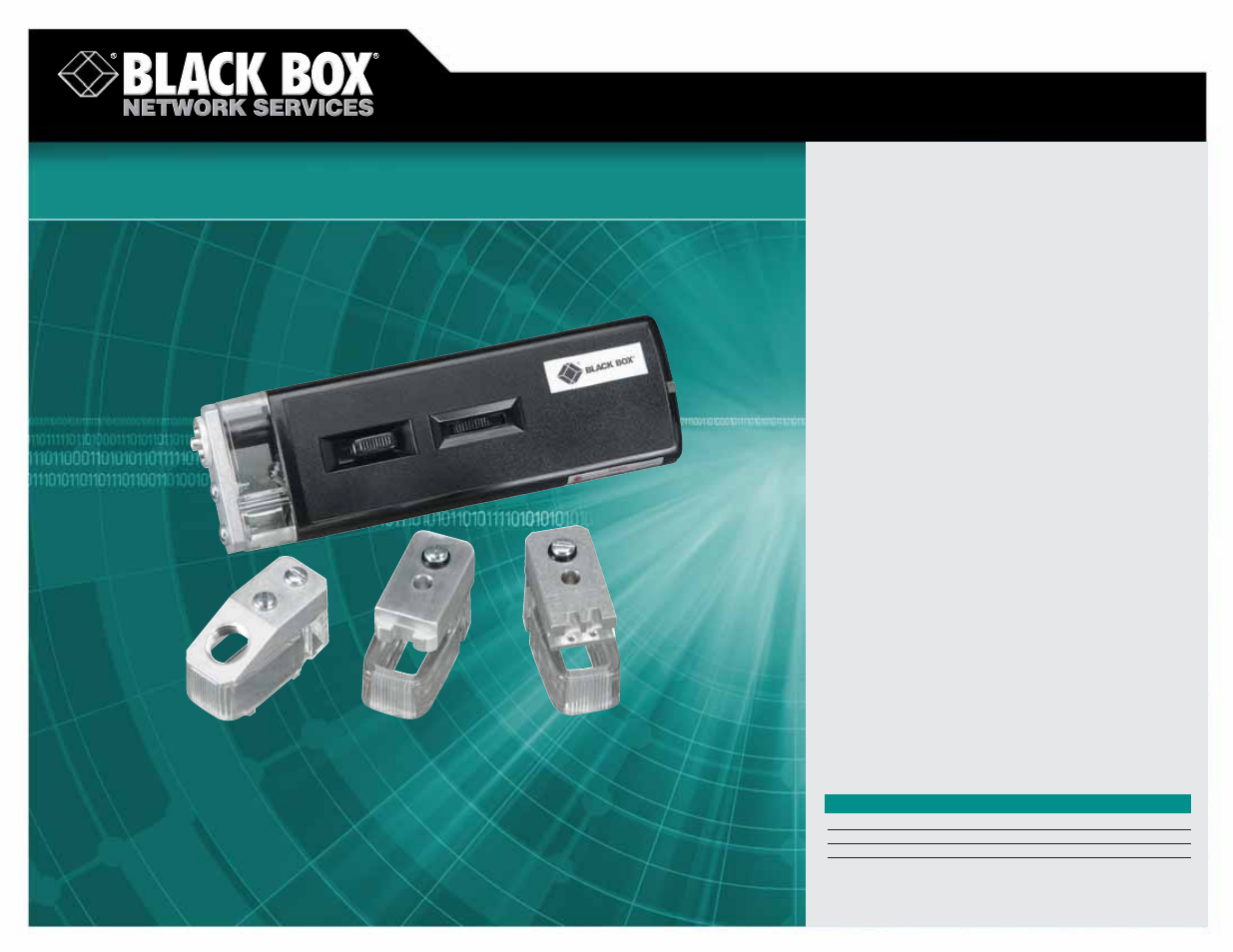 Black Box FT990A User Manual | 1 page