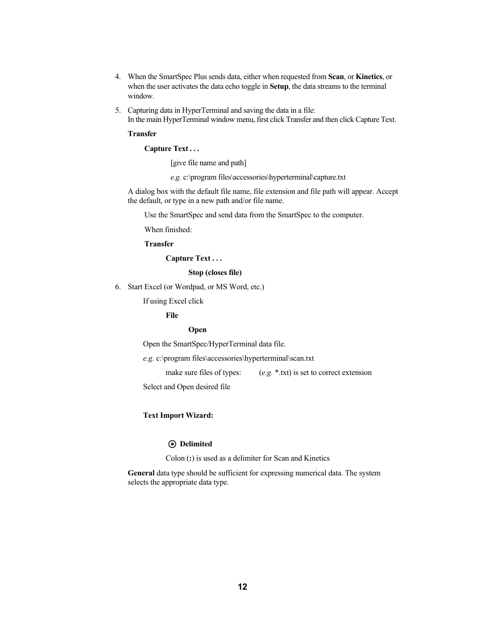 Bio-Rad SmartSpec Plus Spectrophotometer User Manual | Page 15 / 58