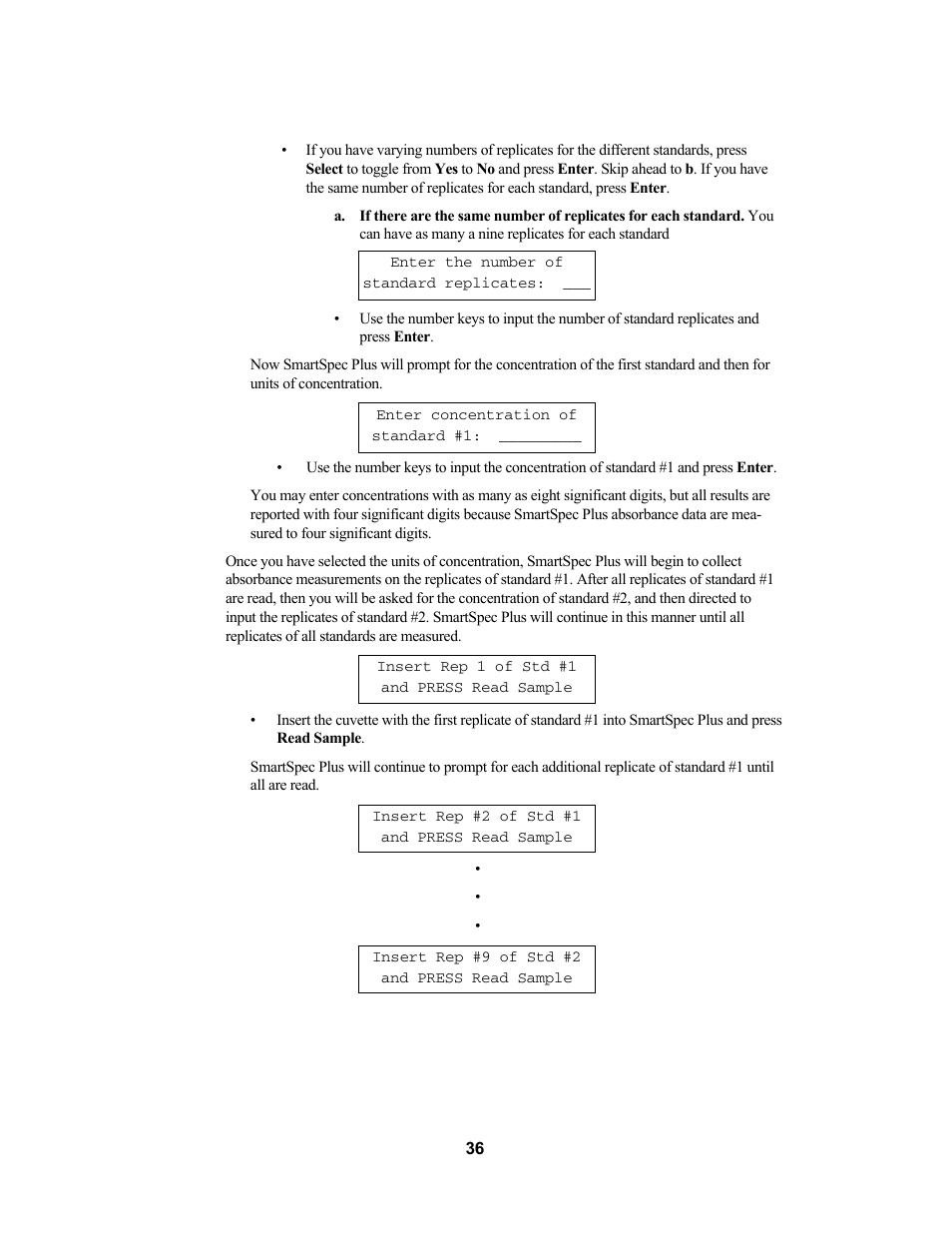 Bio-Rad SmartSpec Plus Spectrophotometer User Manual | Page 39 / 58