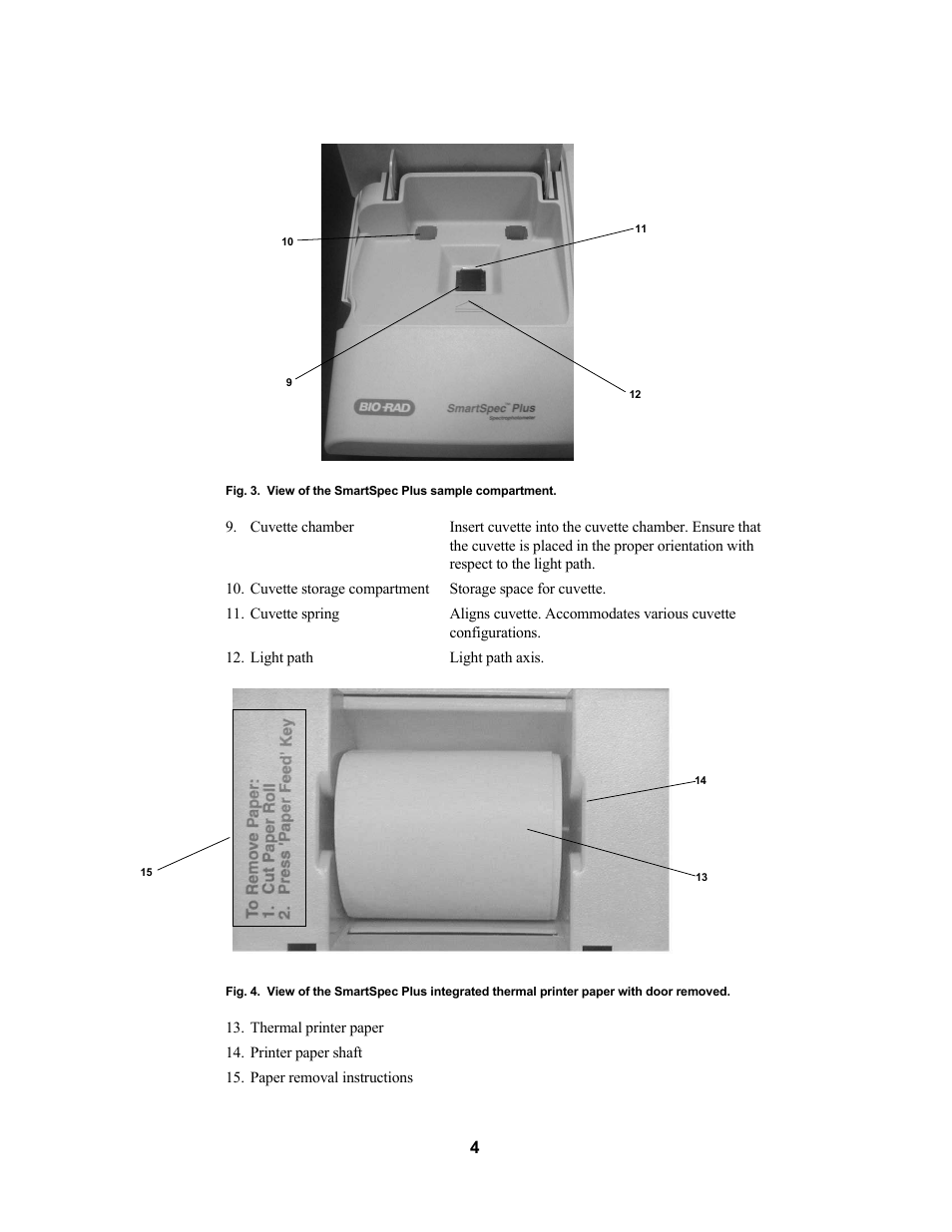 Bio-Rad SmartSpec Plus Spectrophotometer User Manual | Page 7 / 58