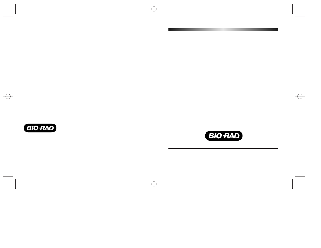 Bio-Rad Fluorescent Assay Kits User Manual | 9 pages