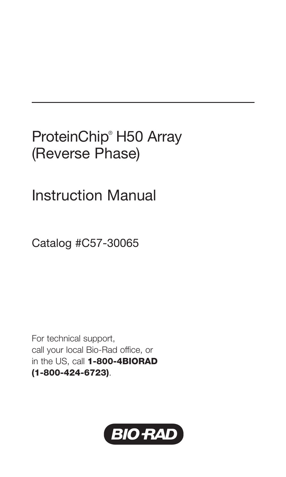 Bio-Rad Chromatographic Surfaces User Manual | 8 pages