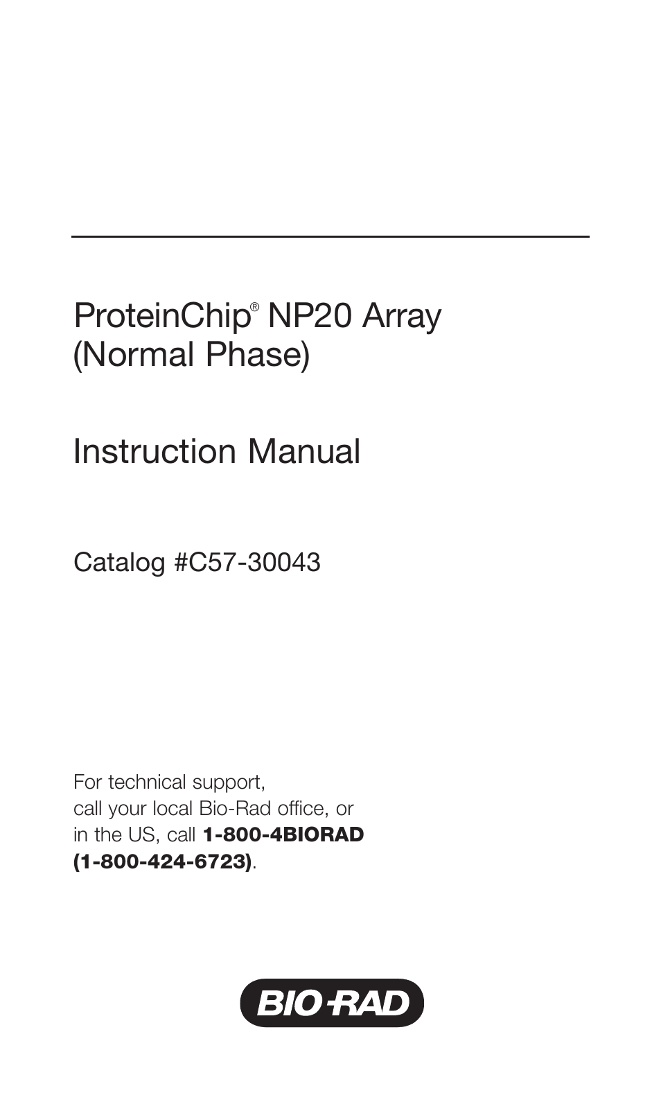 Bio-Rad Chromatographic Surfaces User Manual | 4 pages