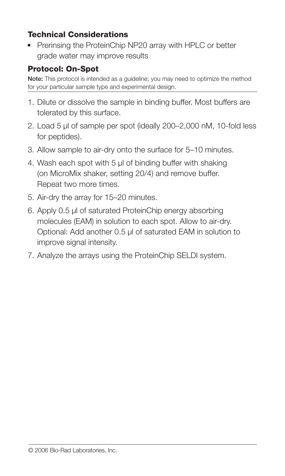 Bio-Rad Chromatographic Surfaces User Manual | Page 3 / 4